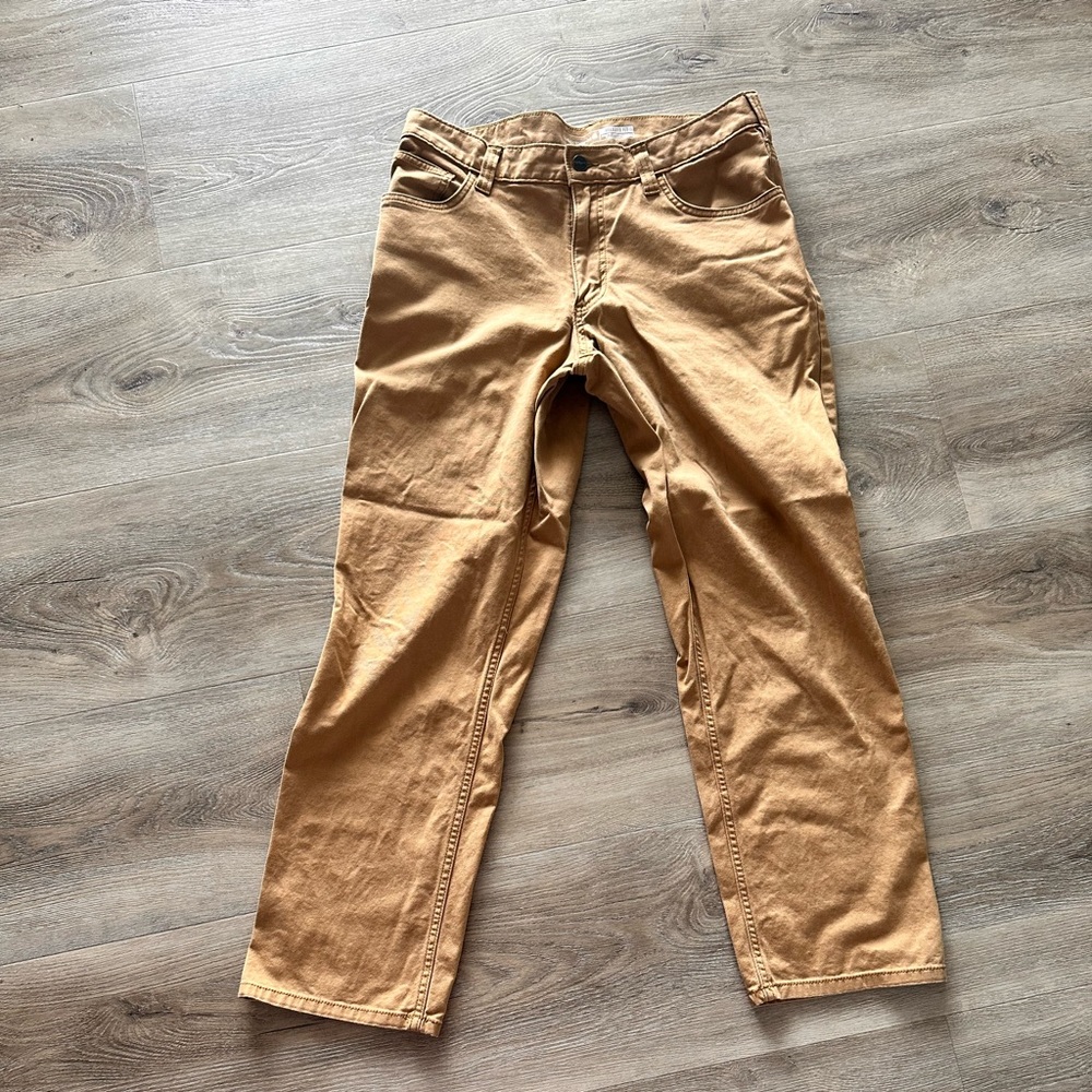 Mens Tan Carhartt pants